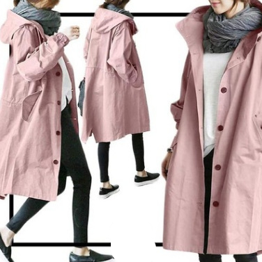 Raegan | Women's Oversized Hooded Trench Coat