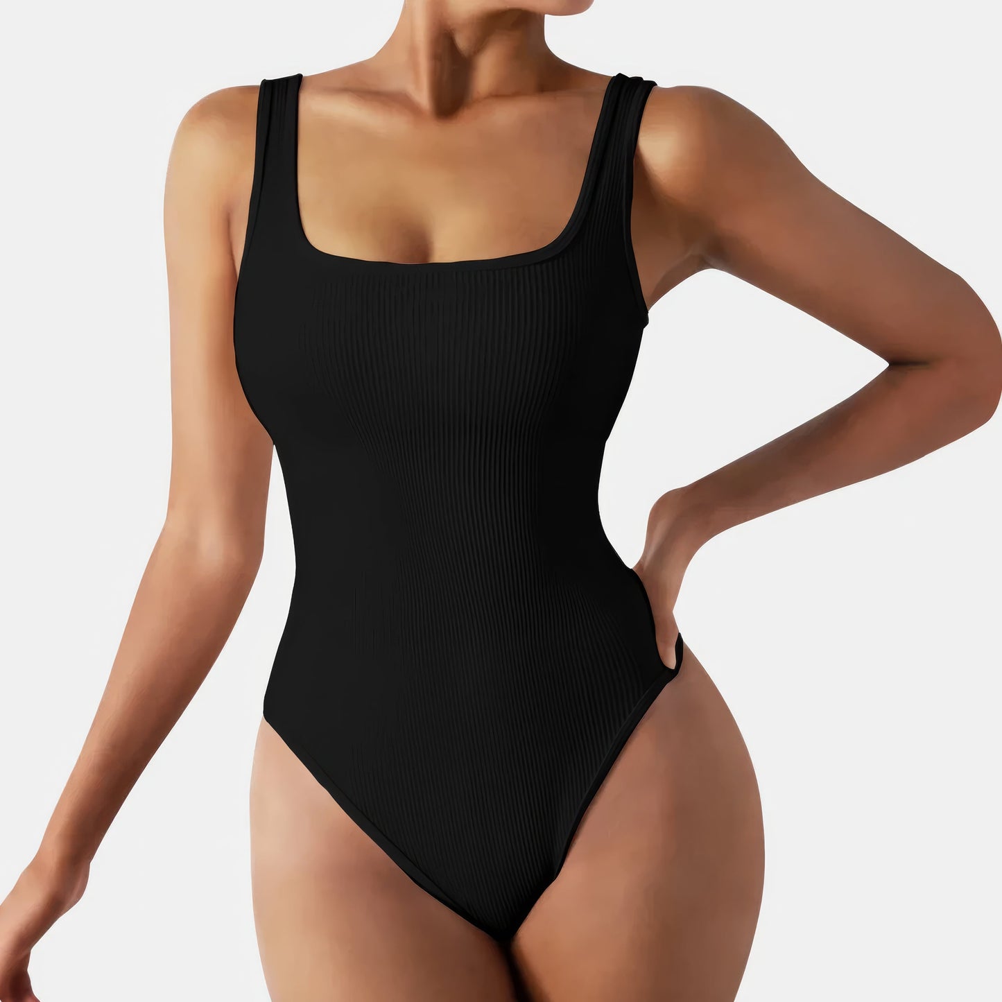 Charlotte® | Luxurious ribbed bodysuit