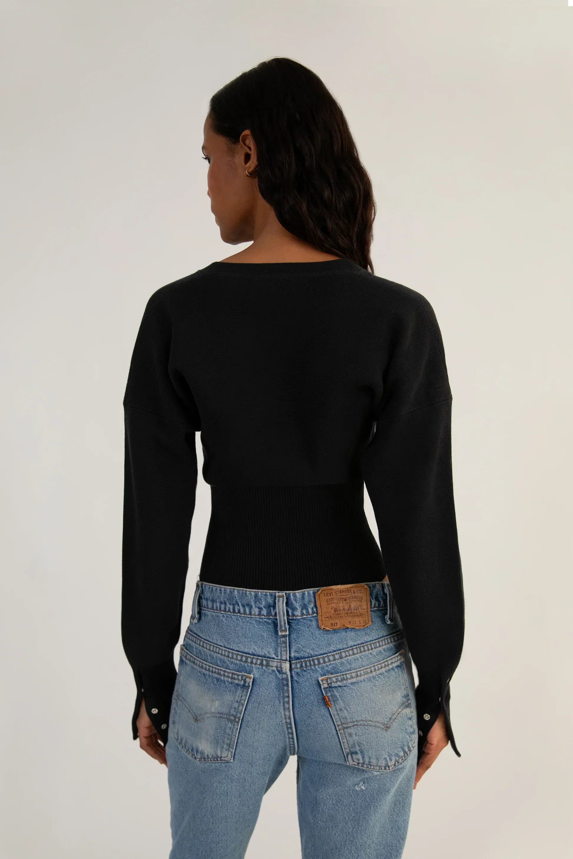 Vivian | Women's Fitted Ribbed Cardigan