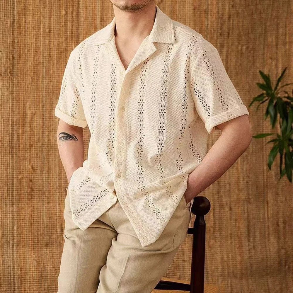 Joel | Lightweight Cotton Men's Knit Shirt