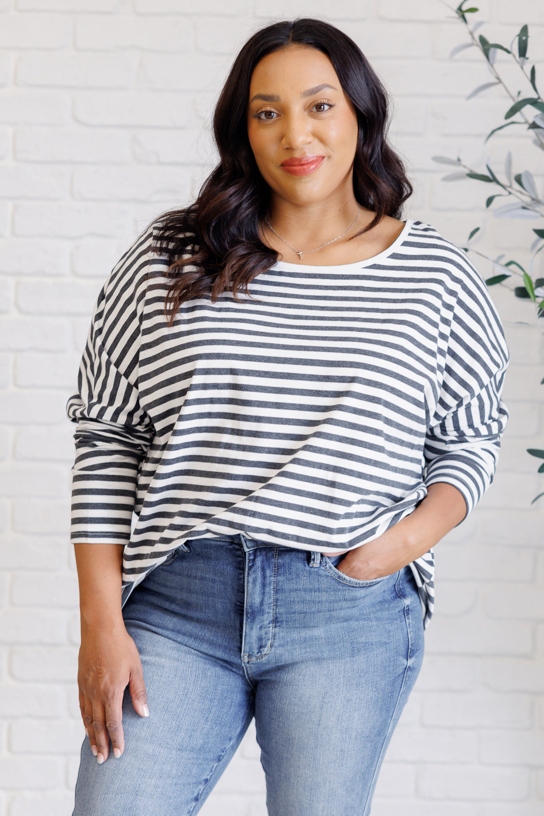Aida® | Striped oversized top