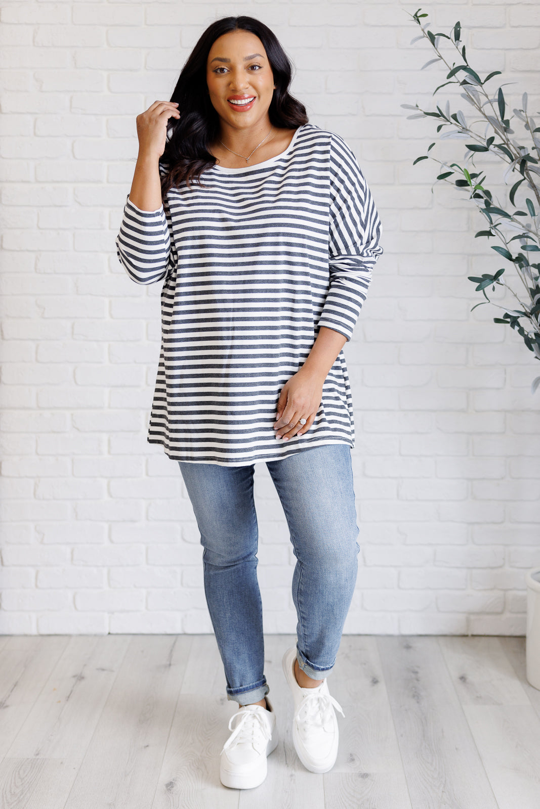 Aida® | Striped oversized top