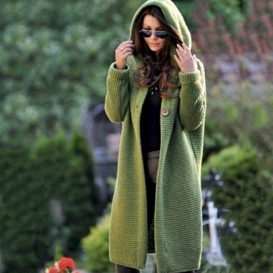 Alma | Cardigan with hood for women