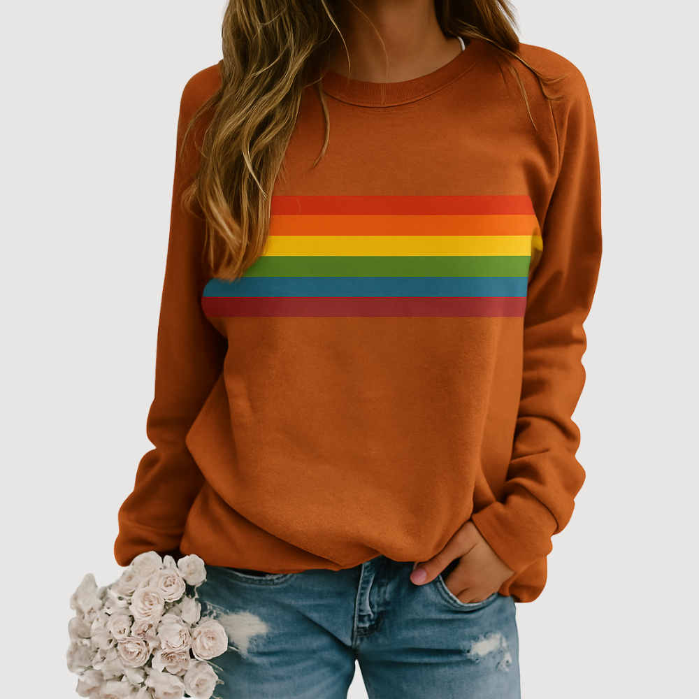 Tabitha | Women's Long Sleeve Crewneck Sweatshirt