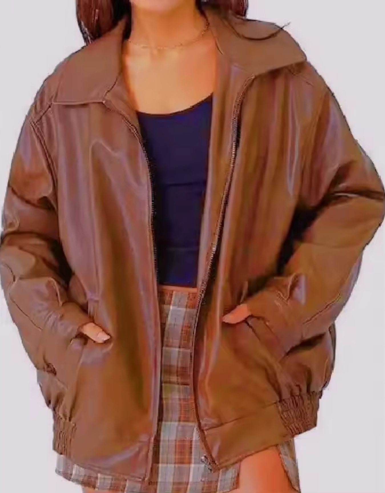 Sylvia | Women's Oversized Bomber Jacket