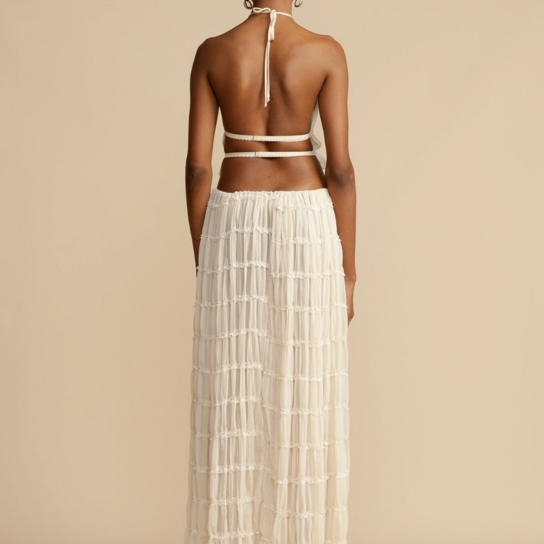 Carolina® | Halterneck top and skirt set