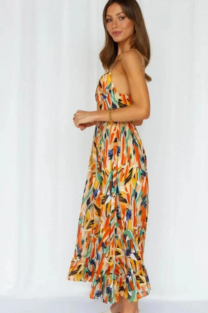 Liliana | Women’s Vibrant Lightweight Flowy Dress for Summer Days