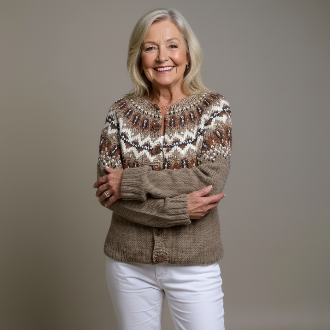Ana | Vintage Icelandic Cardigan