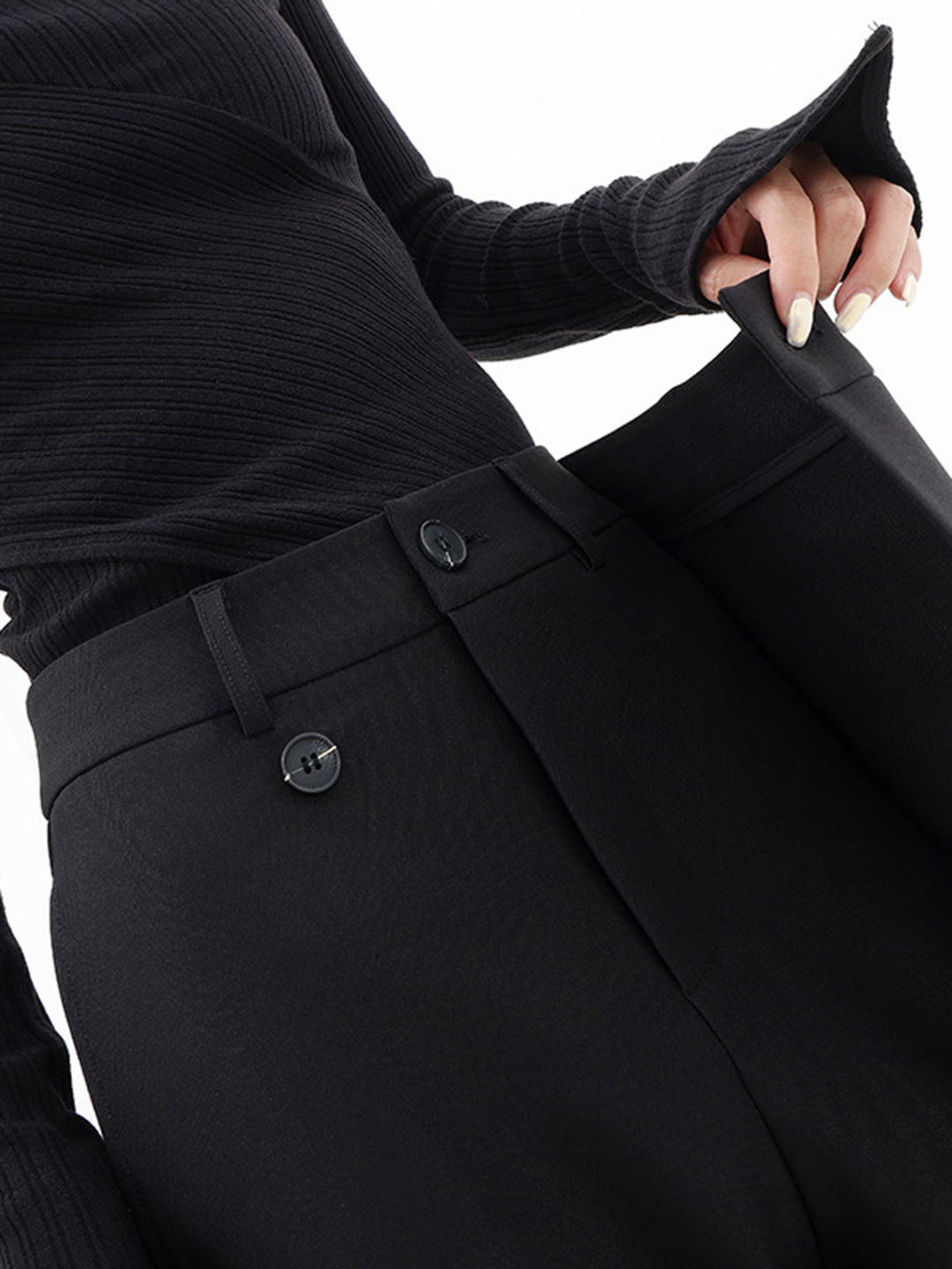 Diana® | Fashionable asymmetrical trousers