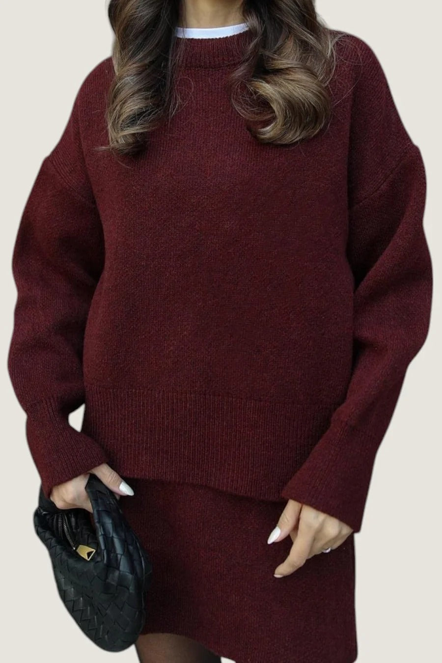 Elena® | Winter set (sweater and matching skirt)