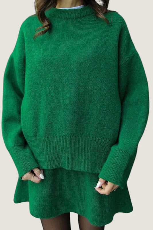 Elena® | Winter set (sweater and matching skirt)