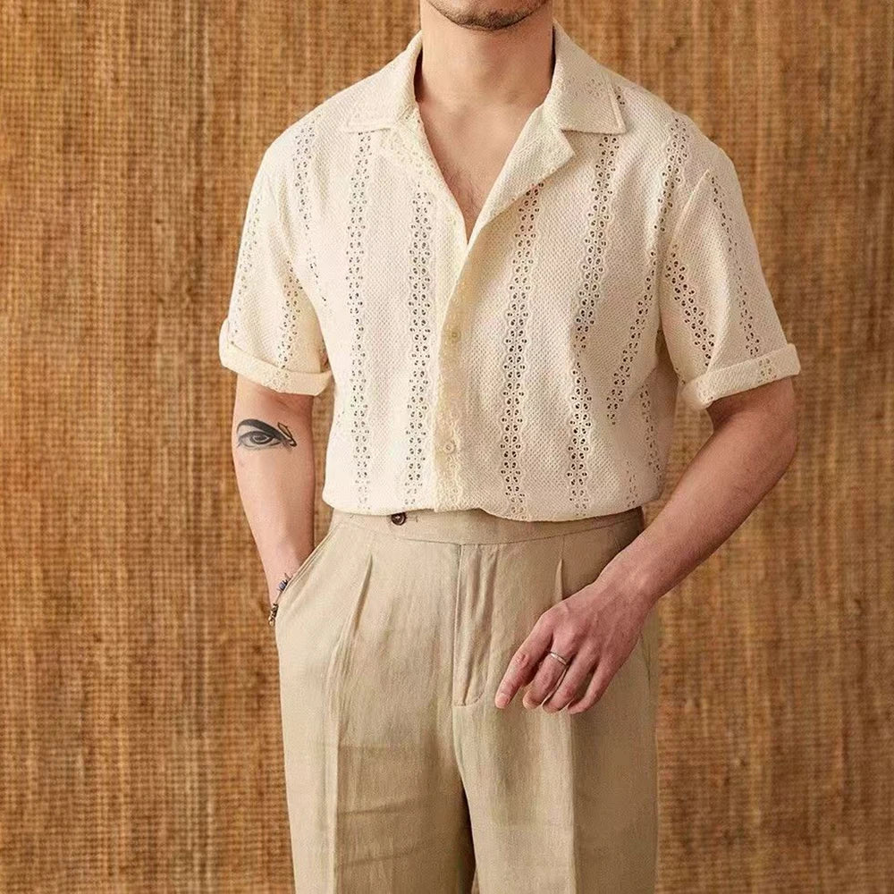 Joel | Lightweight Cotton Men's Knit Shirt