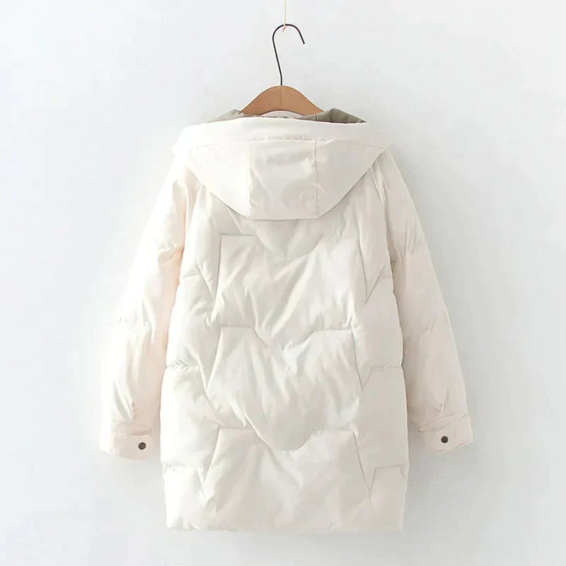 Carla® | Warm hooded parka jacket for women