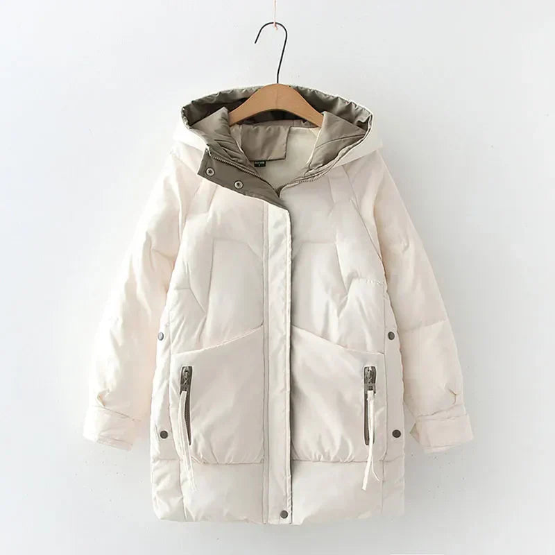 Carla® | Warm hooded parka jacket for women