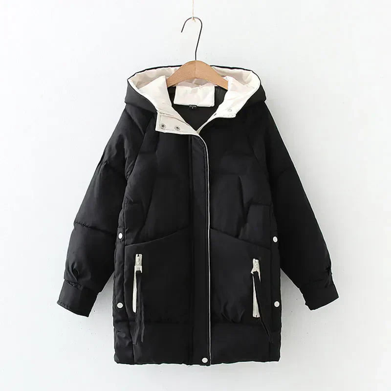 Carla® | Warm hooded parka jacket for women