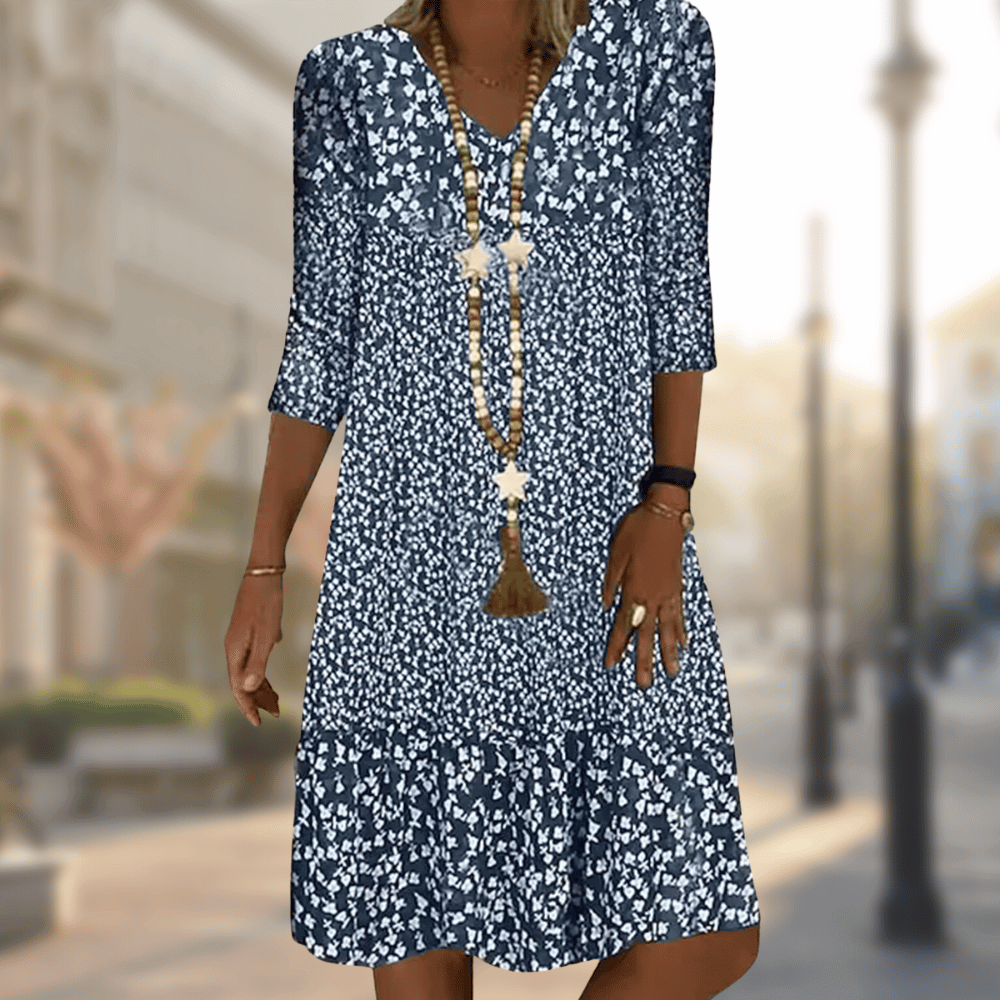 Cecilia® | Elegant and comfortable women's dress with versatile wearing options