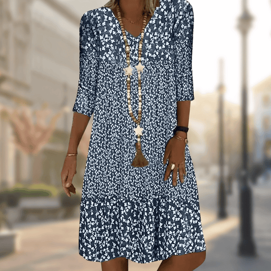 Cecilia® | Elegant and comfortable women's dress with versatile wearing options