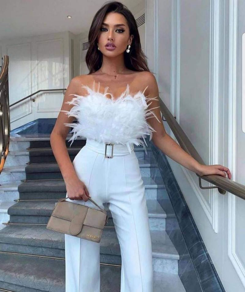 Beatriz® | Women's elegant jumpsuit with tube top