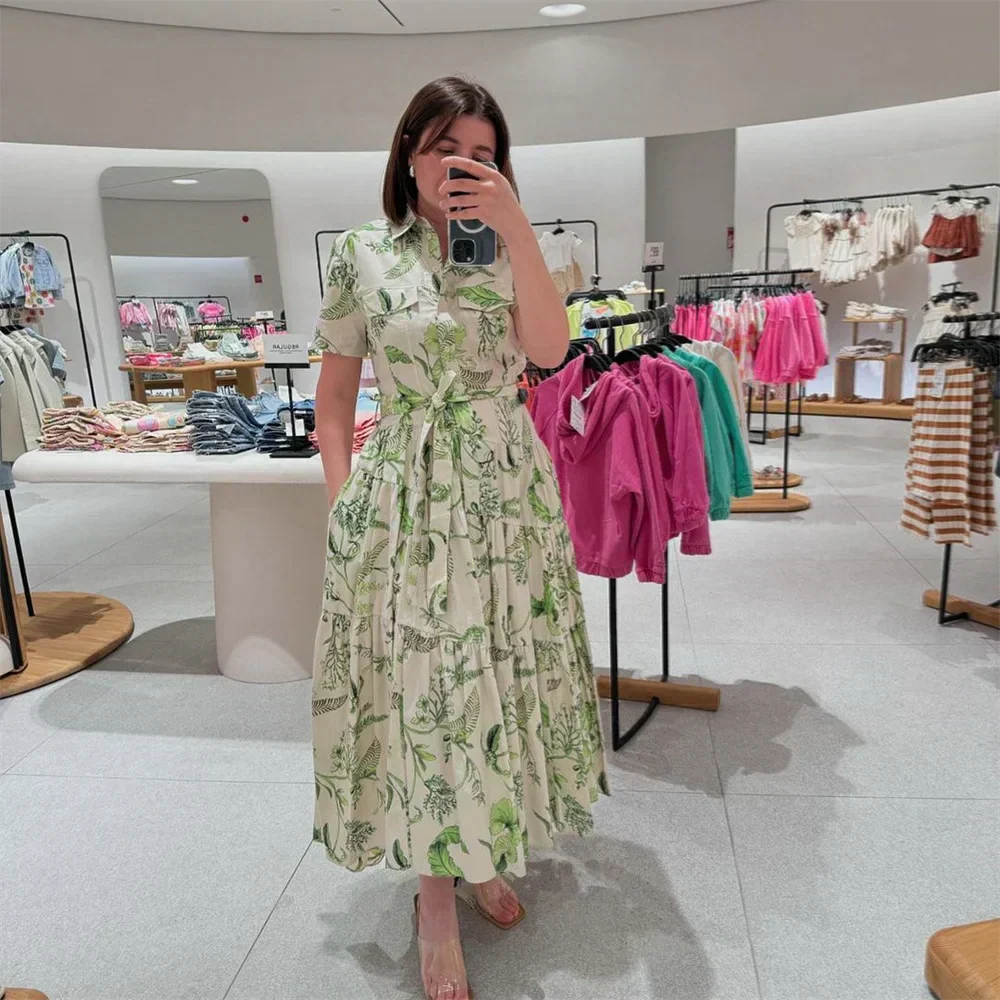 Alejandra® | Plant Print Loose Fit Boho Summer