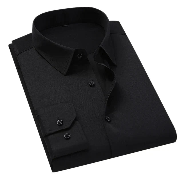 Bernard | Classic Men's Formal Long Sleeve Shirt with Pocket