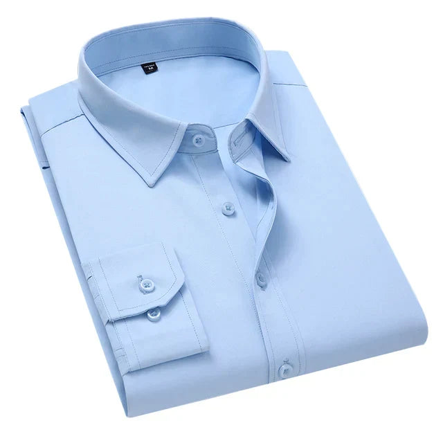 Bernard | Classic Men's Formal Long Sleeve Shirt with Pocket