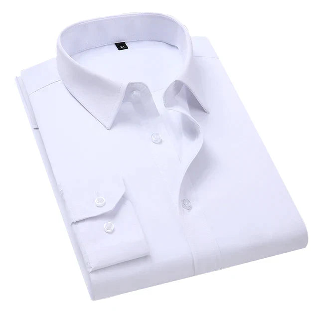 Bernard | Classic Men's Formal Long Sleeve Shirt with Pocket