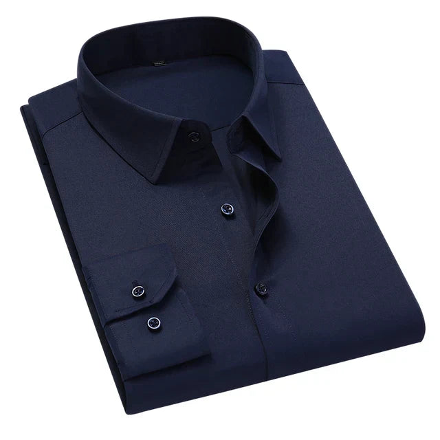 Bernard | Classic Men's Formal Long Sleeve Shirt with Pocket