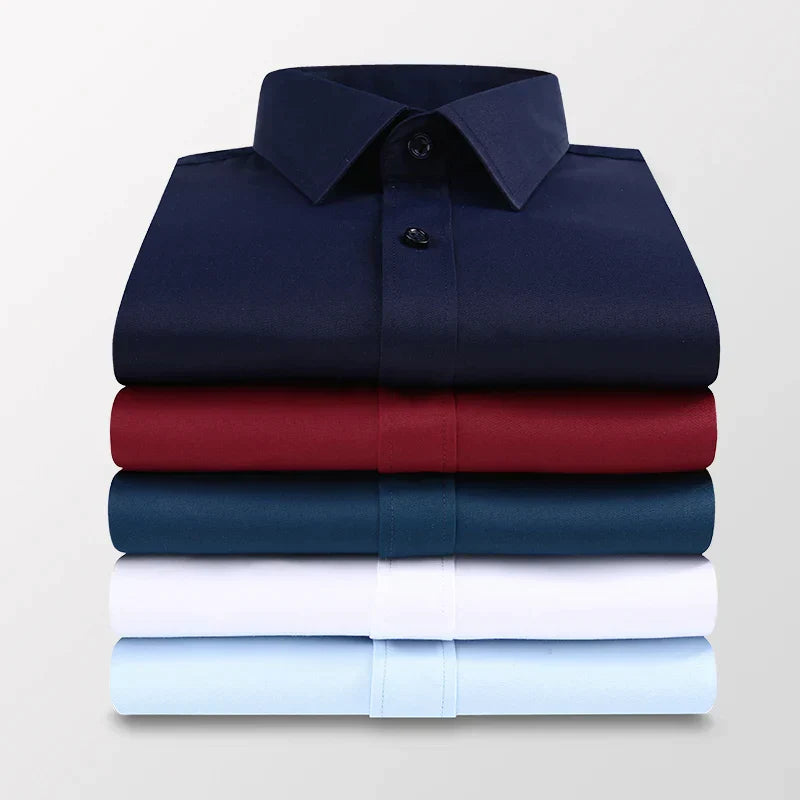 Bernard | Classic Men's Formal Long Sleeve Shirt with Pocket
