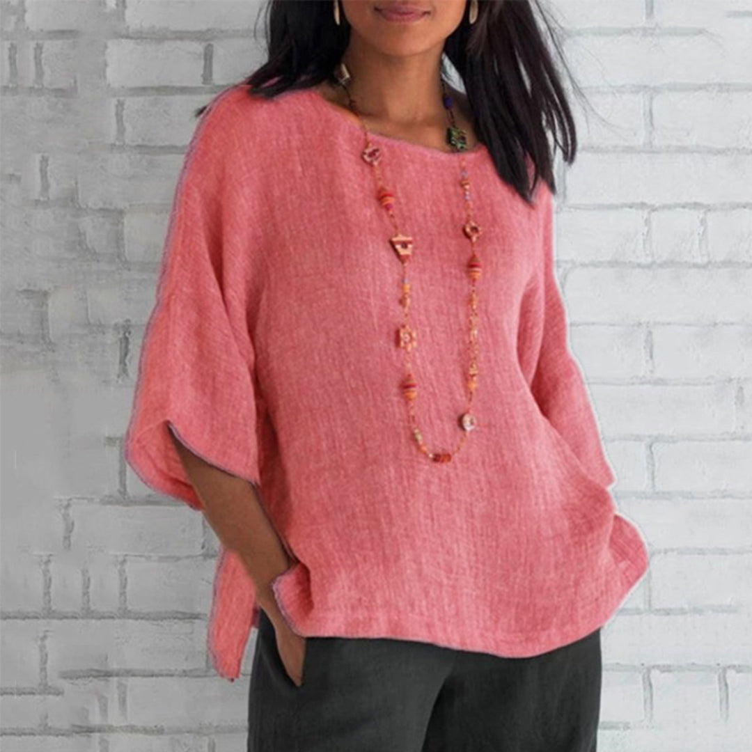 Brittli® | Blouse Casual Linen For Everyday Suitable For Women