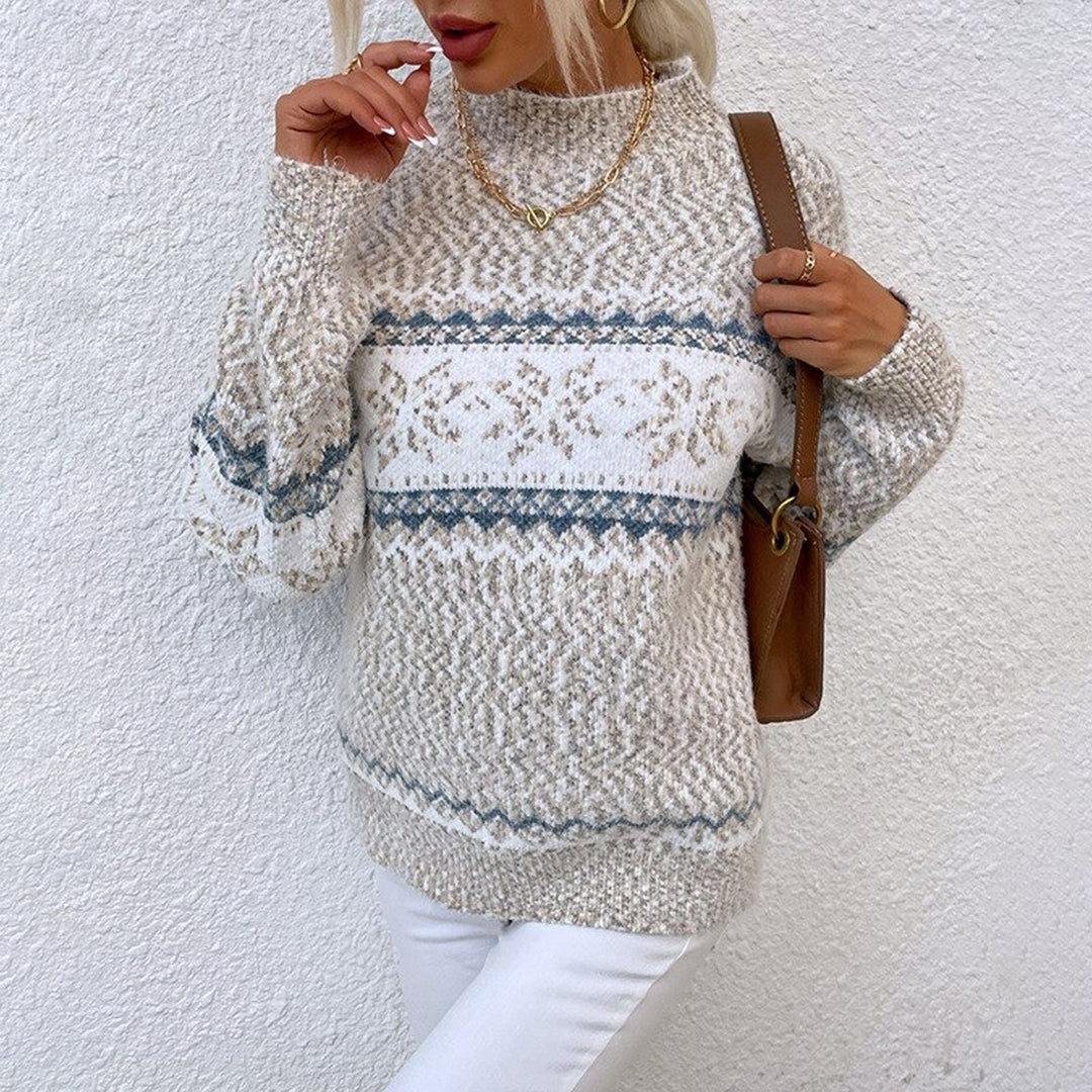 Frances | Women's Fair Isle Pullover Sweater