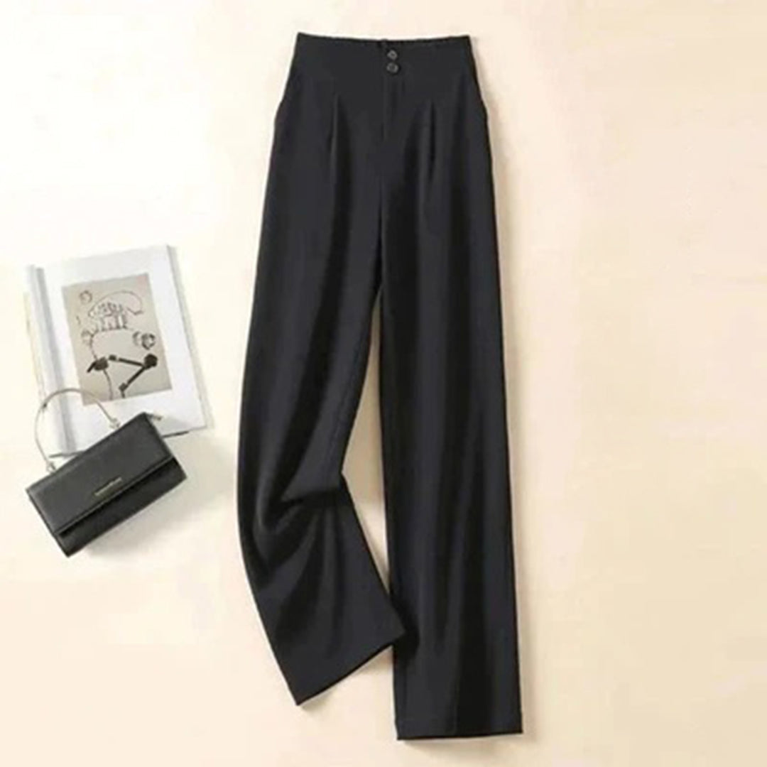 Michelle | High-Waisted Wide Leg Pants - Lightweight and Breathable