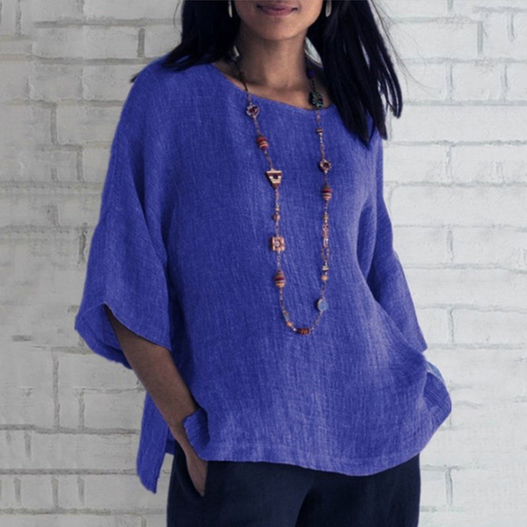 Brittli® | Blouse Casual Linen For Everyday Suitable For Women