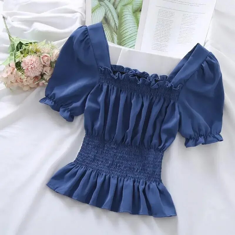 Bretly® | Silk Chiffon Blouse For Women