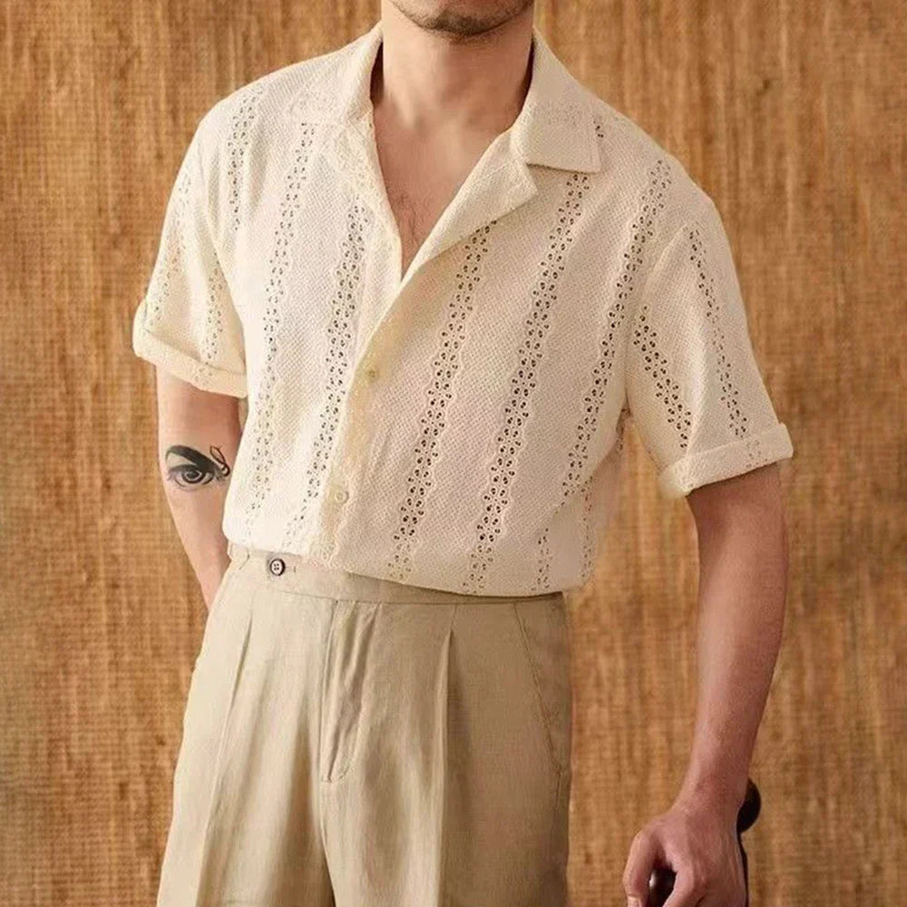 Joel | Lightweight Cotton Men's Knit Shirt