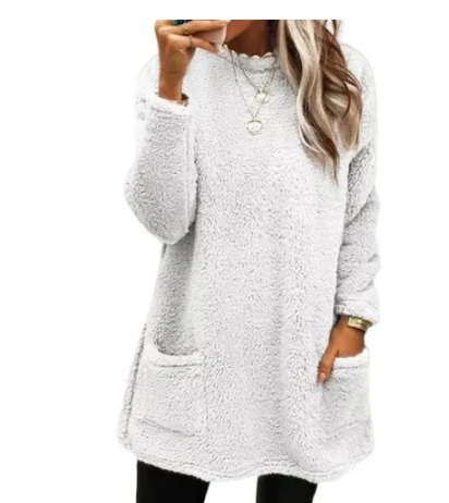 Calixta | Long women's sweater from Calido