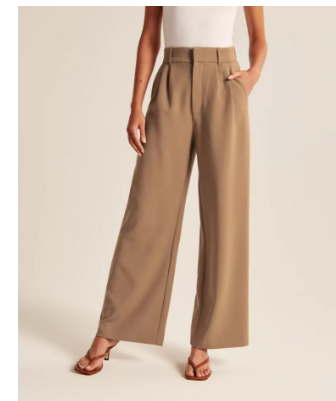 Cerise® | Elegant women's work trousers with a high waist