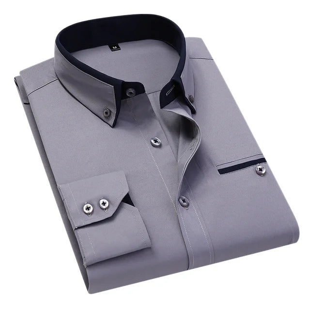Ike | Stylish Casual Long Sleeve Shirt for Men