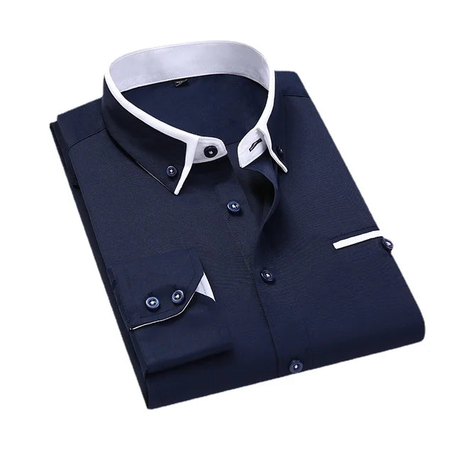 Ike | Stylish Casual Long Sleeve Shirt for Men