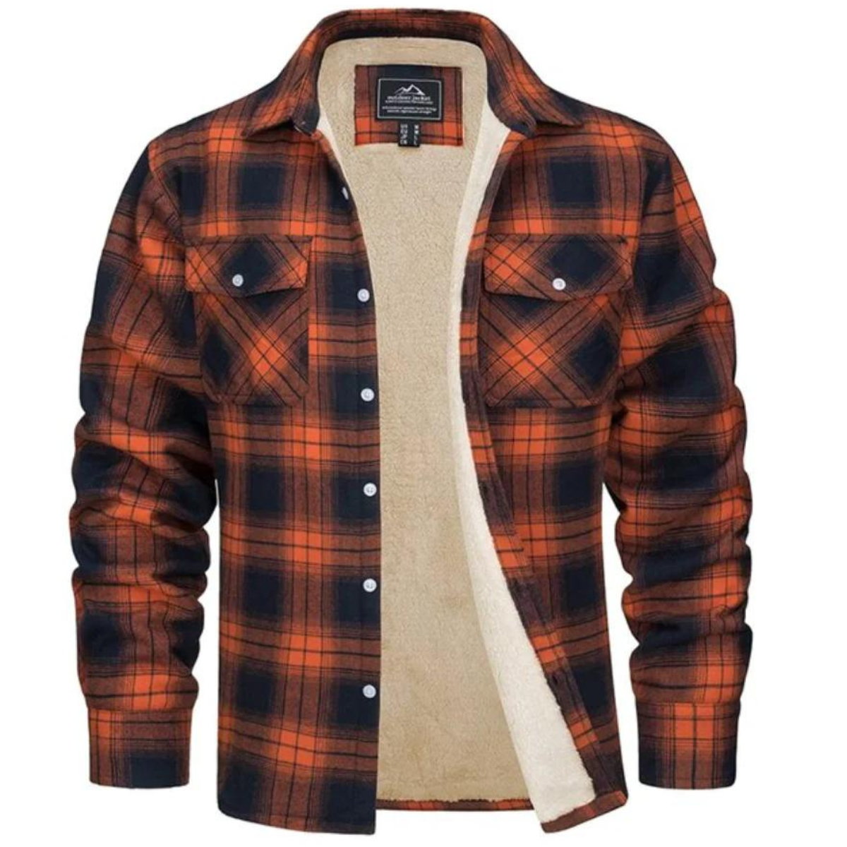 Ross | Men's Sherpa Lined Flannel Shirt Jacket
