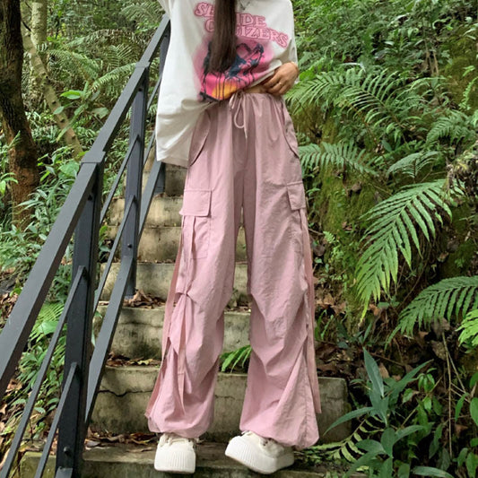 Aurora® | Wide women's trousers with large pockets in retro style