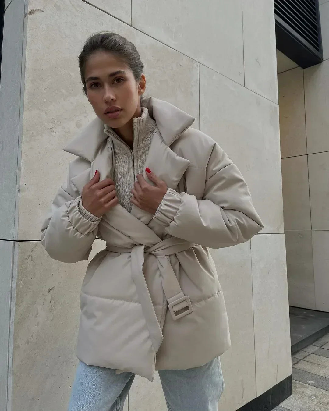 Edith® | Jacket with belt
