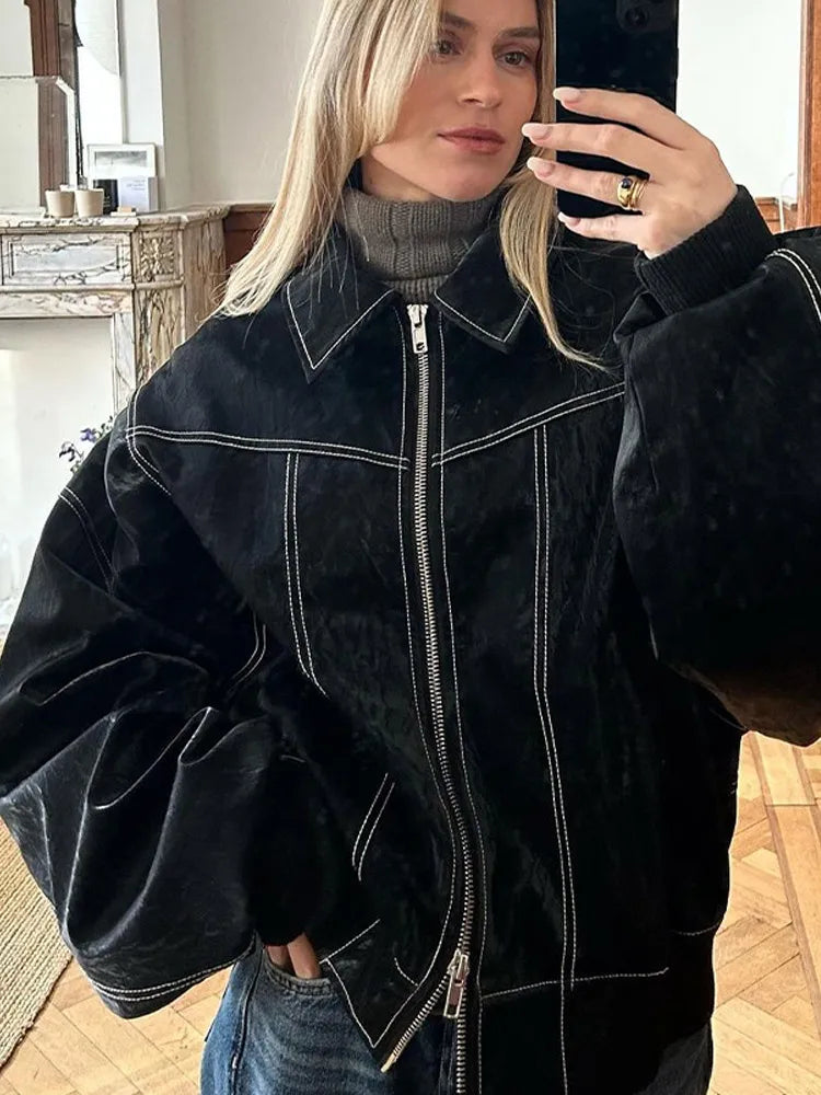 Dunja® | Oversized jacket fall fashion