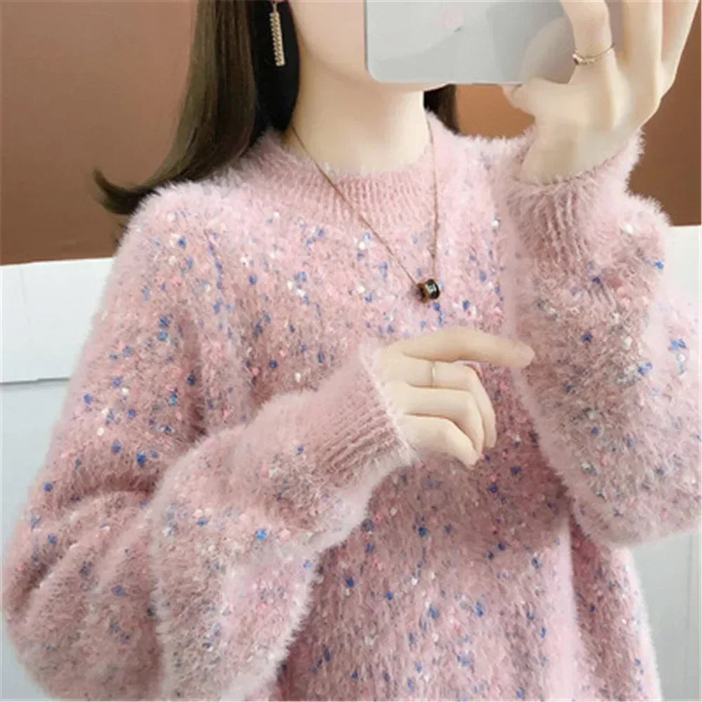 Araceli® | Mette autumn sweater women's long sleeve