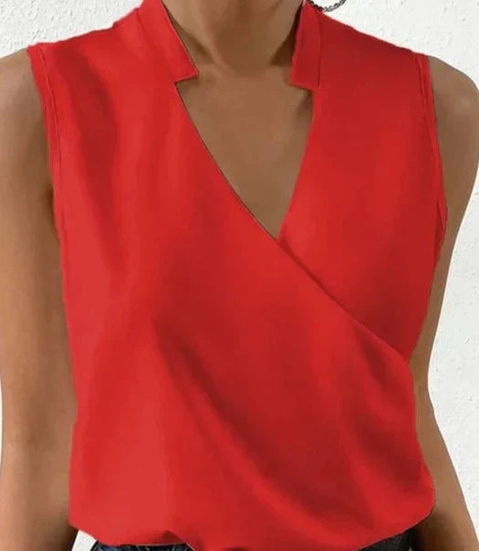 Araceli® | Elegant sleeveless straight top