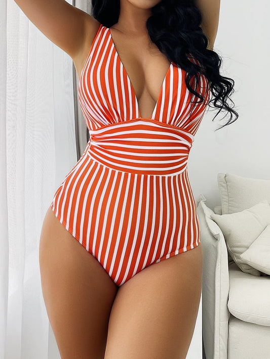 Alejandra® | Women'S Cool One-Piece Swimsuit Stripes