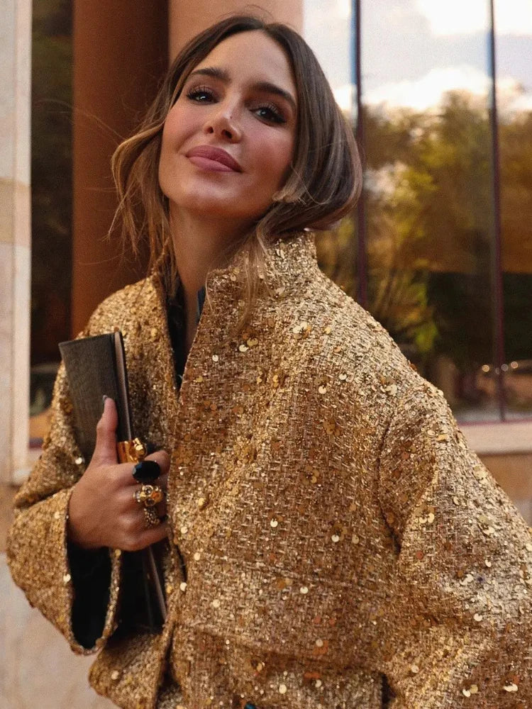 Brianna® | Bomber jacket with sequins