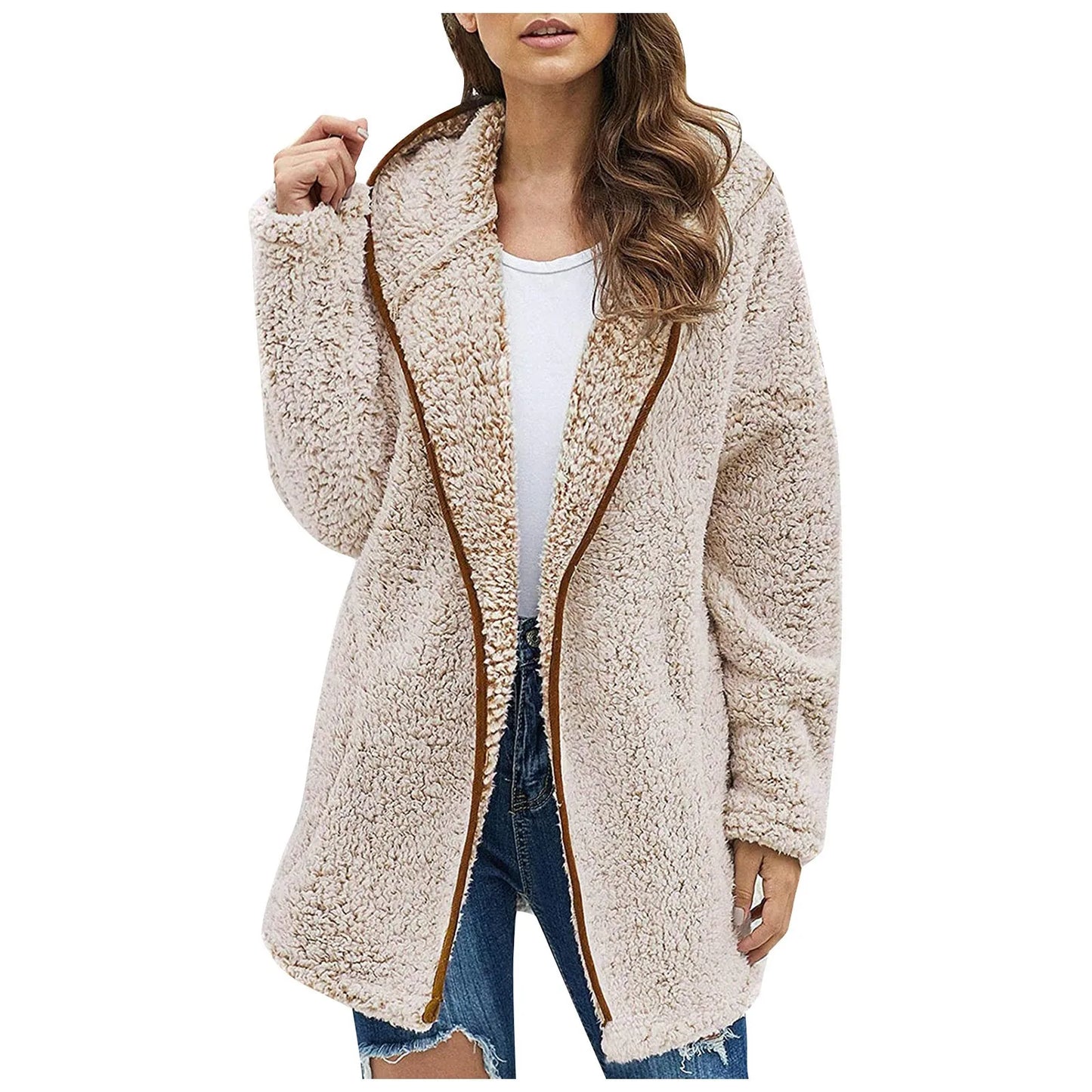 Cassandra® | Plush winter jacket with hood