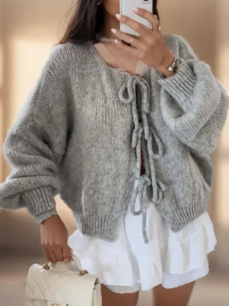 Catalina® | Cardigan with bow details