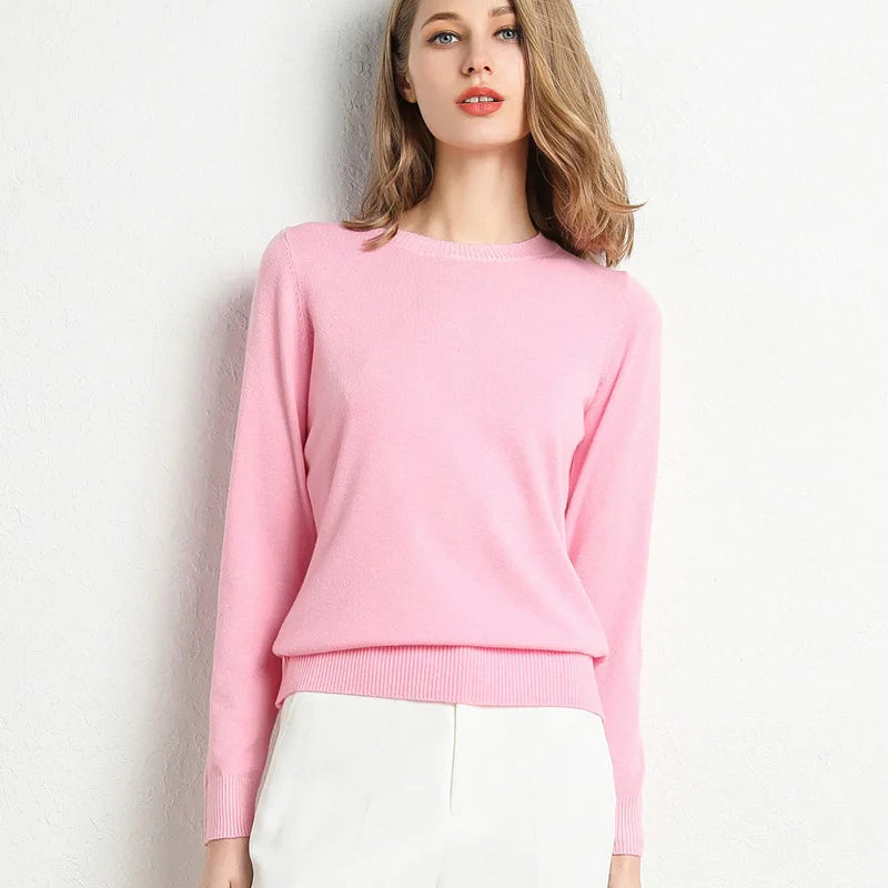 Claudine® | Pullover with a slit neckline