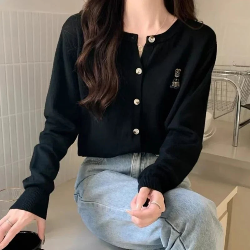 Annabelle® | Printed knitted sweater for women